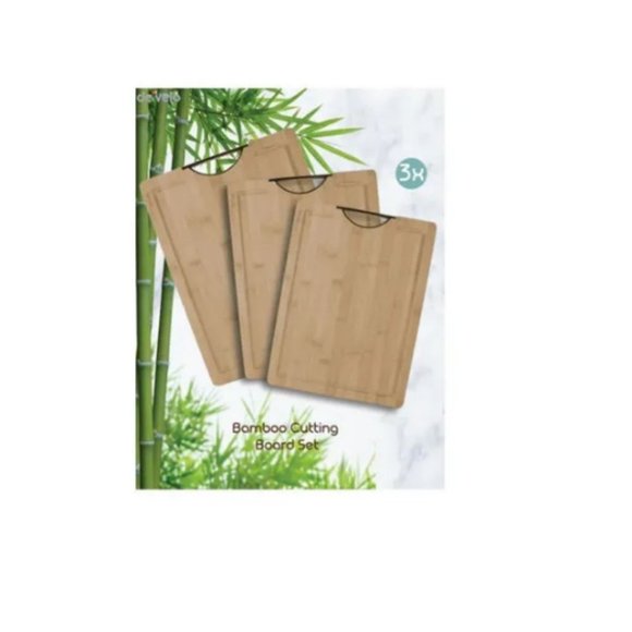 Bamboo Cutting Board 3 Piece Set - Picture 3 of 3